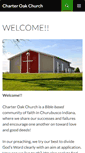 Mobile Screenshot of charteroakchurch.org